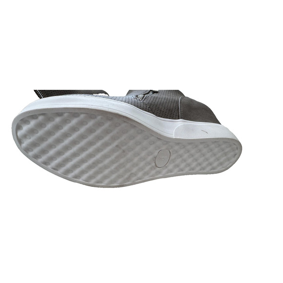 Journee Collection Shoes Womens Size 6 Taupe Penelope Wedge Booties Zip Casual - Picture 10 of 14